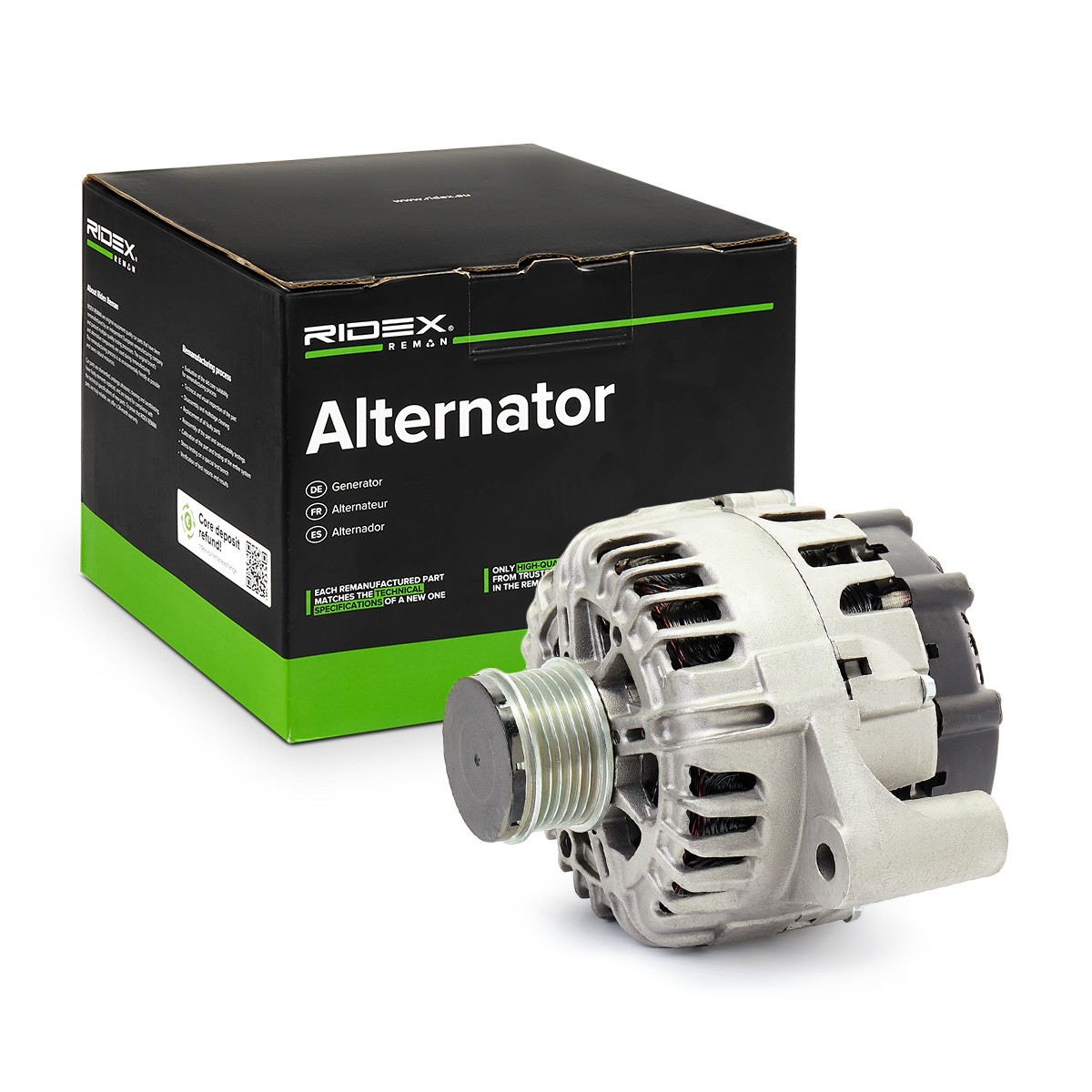 RIDEX REMAN Alternator Article number: 4G0608R cheaply