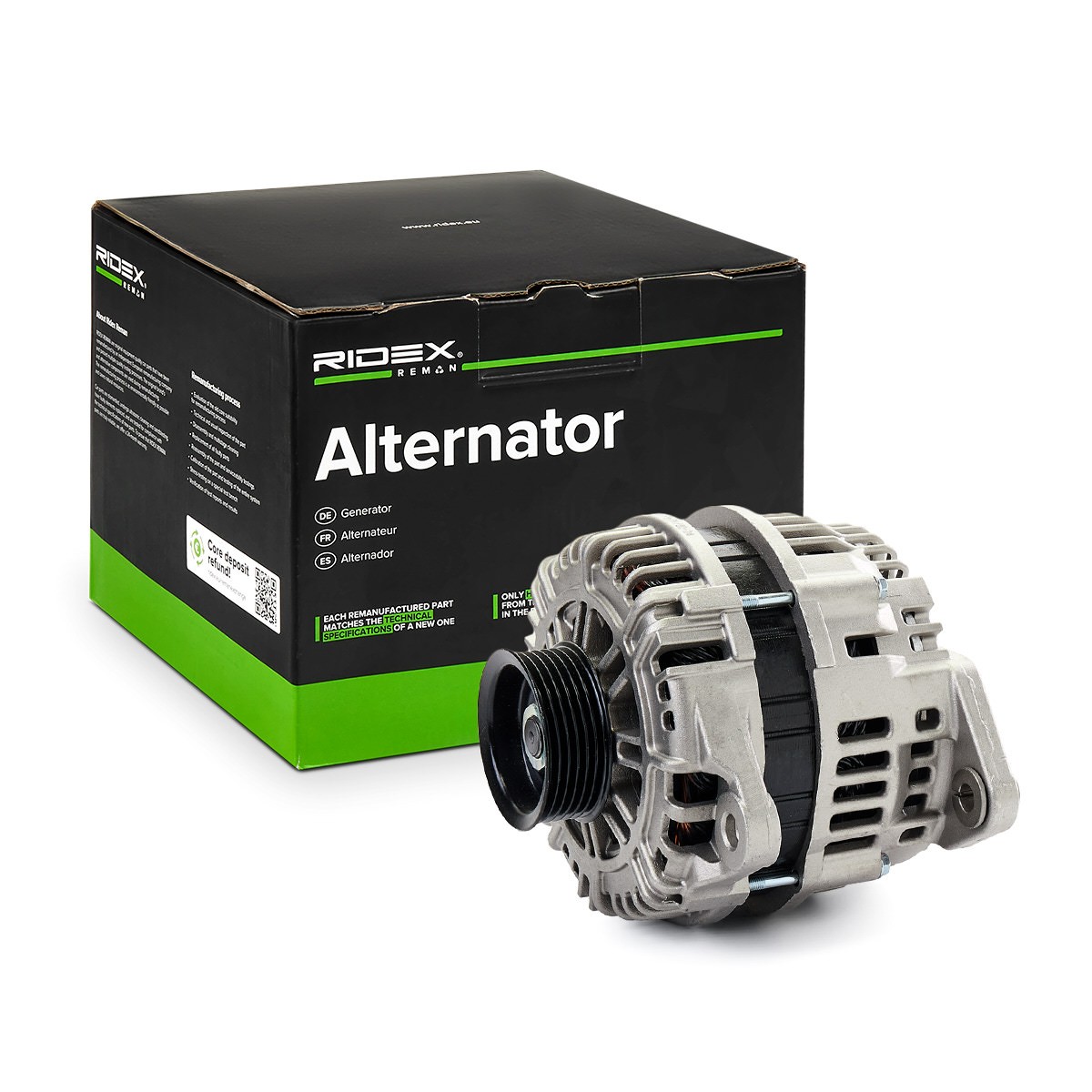 RIDEX REMAN Generator Varenummer: 4G0350R billige