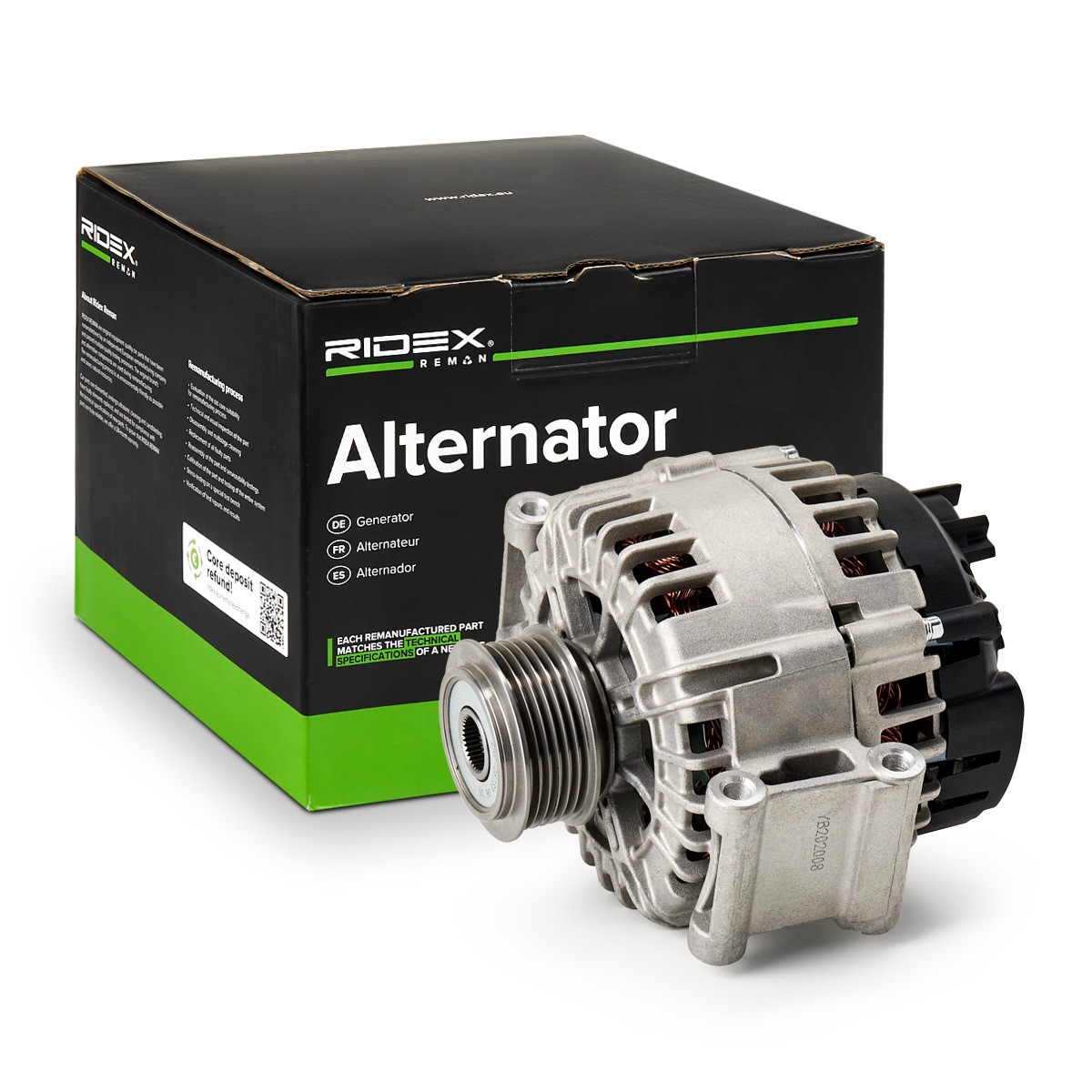 RIDEX REMAN Generaator Artikli number: 4G1141R soodsalt
