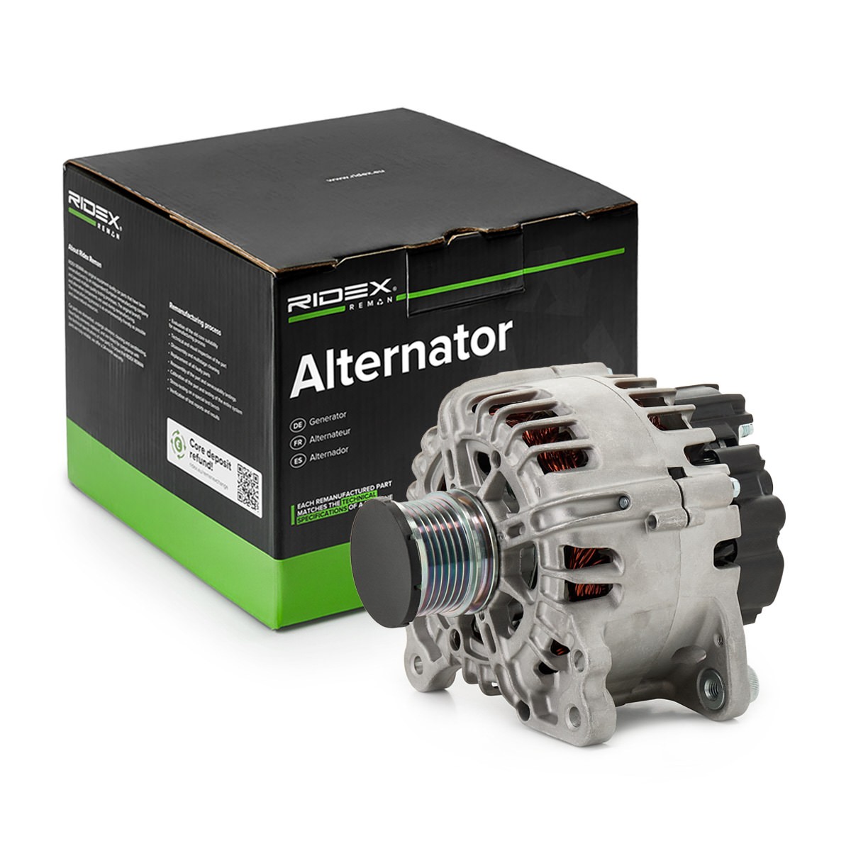 RIDEX REMAN Alternator Article number: 4G1291R cheaply