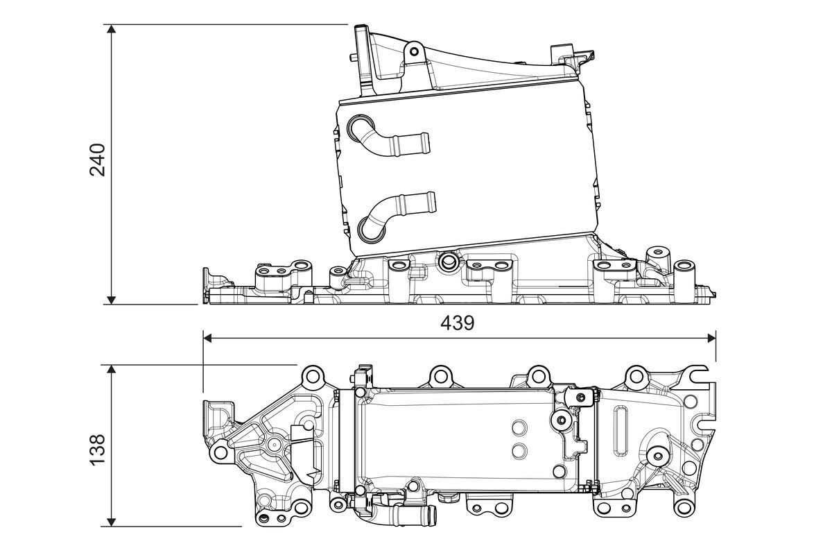 VALEO Intercooler Article number: 822935 cheaply