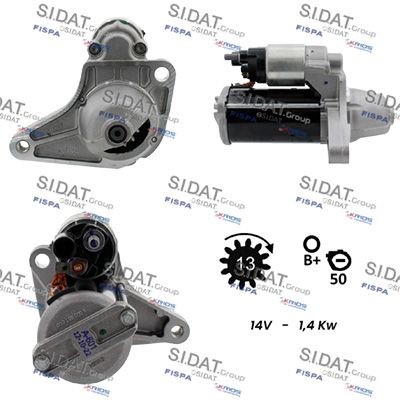 SIDAT Starter Artikli number: S12BH0882 soodsalt