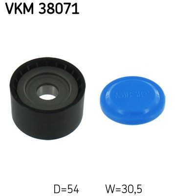 SKF Deflection / Guide Pulley, v-ribbed belt Article number: VKM 38071 cheaply