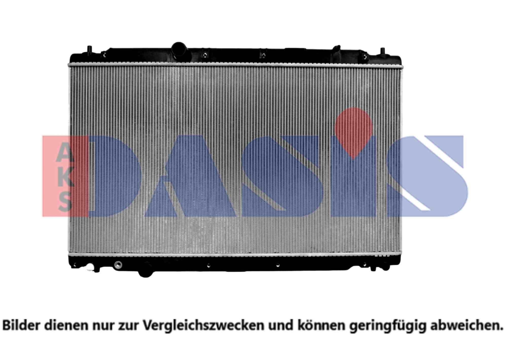 AKS DASIS Engine radiator Article number: 100101N cheaply
