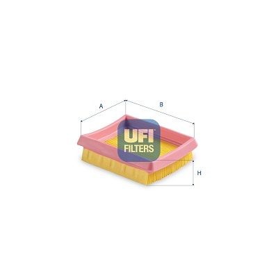 UFI Air filter Article number: 30.D83.00 cheaply