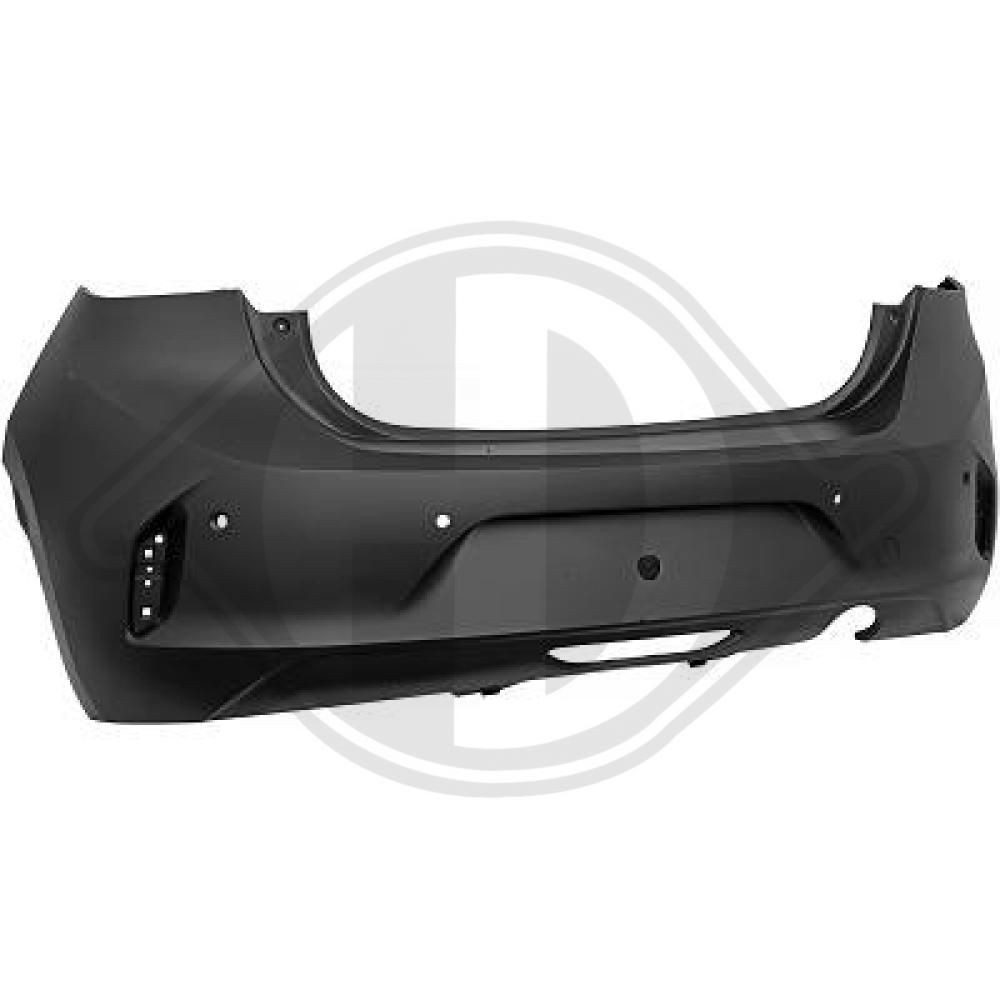 DIEDERICHS 1816156 Bagkofanger CORSA 1.2 MHEV 101 HK Benzin/elektro