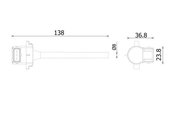 MAHLE ORIGINAL Level Control Switch, coolant level indicator Article number: CRTX 4 000S cheaply