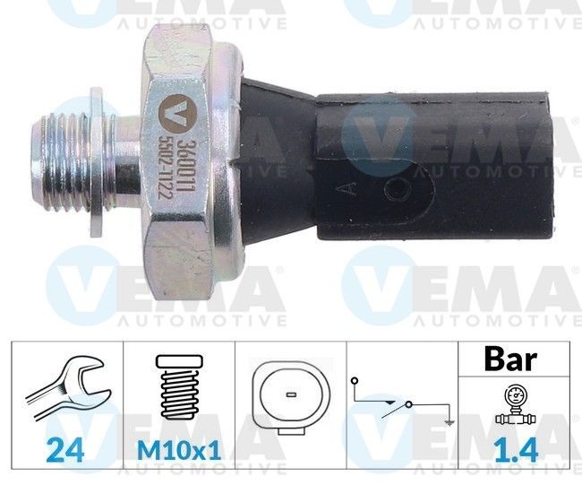VEMA Oil Pressure Switch Article number: 360011 cheaply