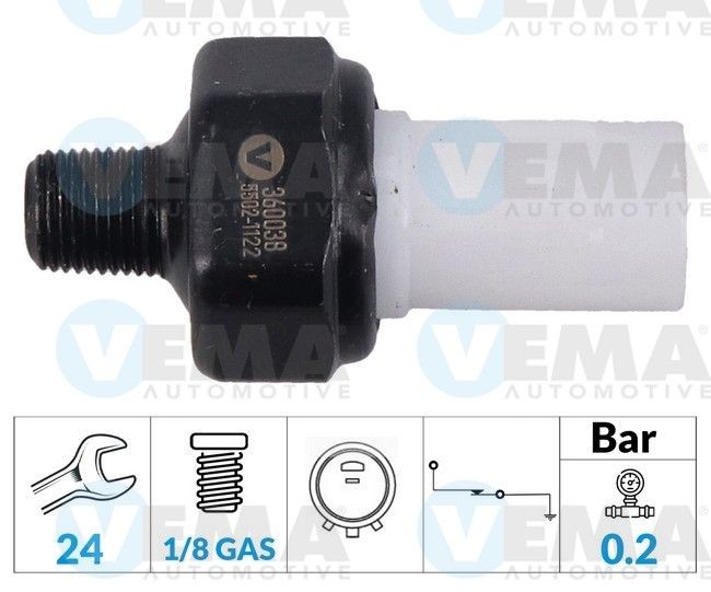 VEMA Oil Pressure Switch Article number: 360038 cheaply