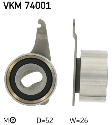 SKF Deflection / Guide Pulley, v-ribbed belt Article number: VKM 61067 cheaply