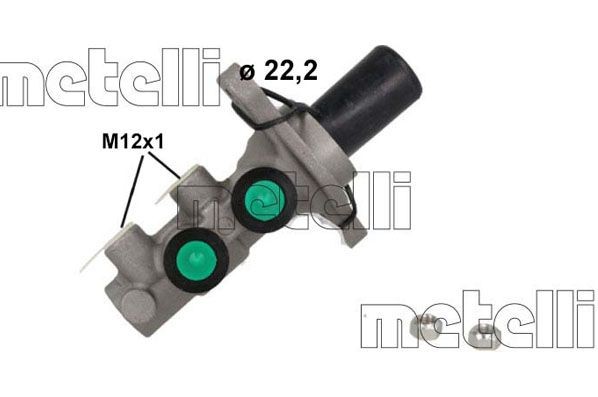 METELLI Peapiduri silinder Artikli number: 05-1249 soodsalt