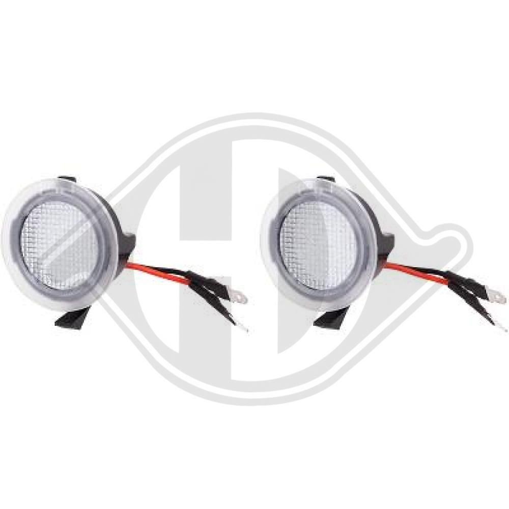 DIEDERICHS LID10415 Områdebelysning, sidespejl S-MAX 2.0 EcoBlue BI-Turbo 240 HK Diesel