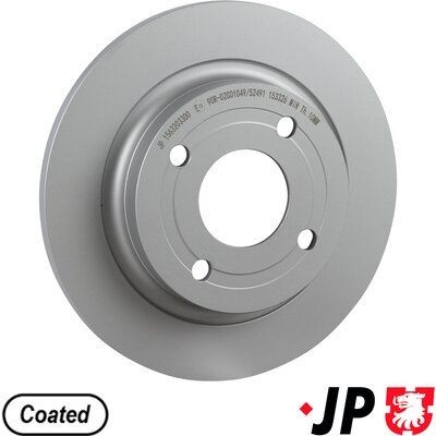 JP GROUP Brake disc Article number: 1563203300 cheaply
