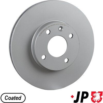 JP GROUP Brake disc Article number: 6363100200 cheaply