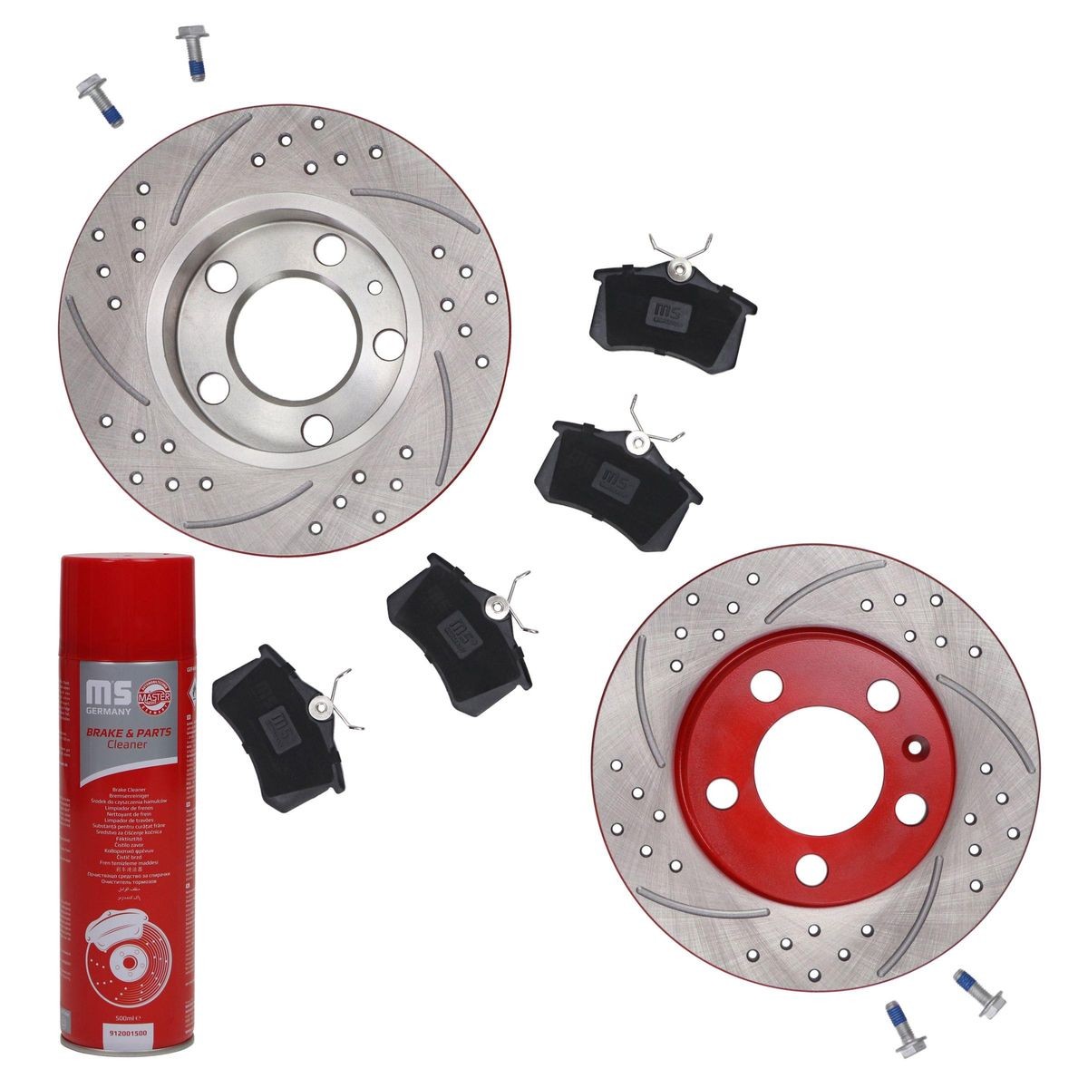 MASTER-SPORT Brake discs and pads set Article number: 200921232P cheaply
