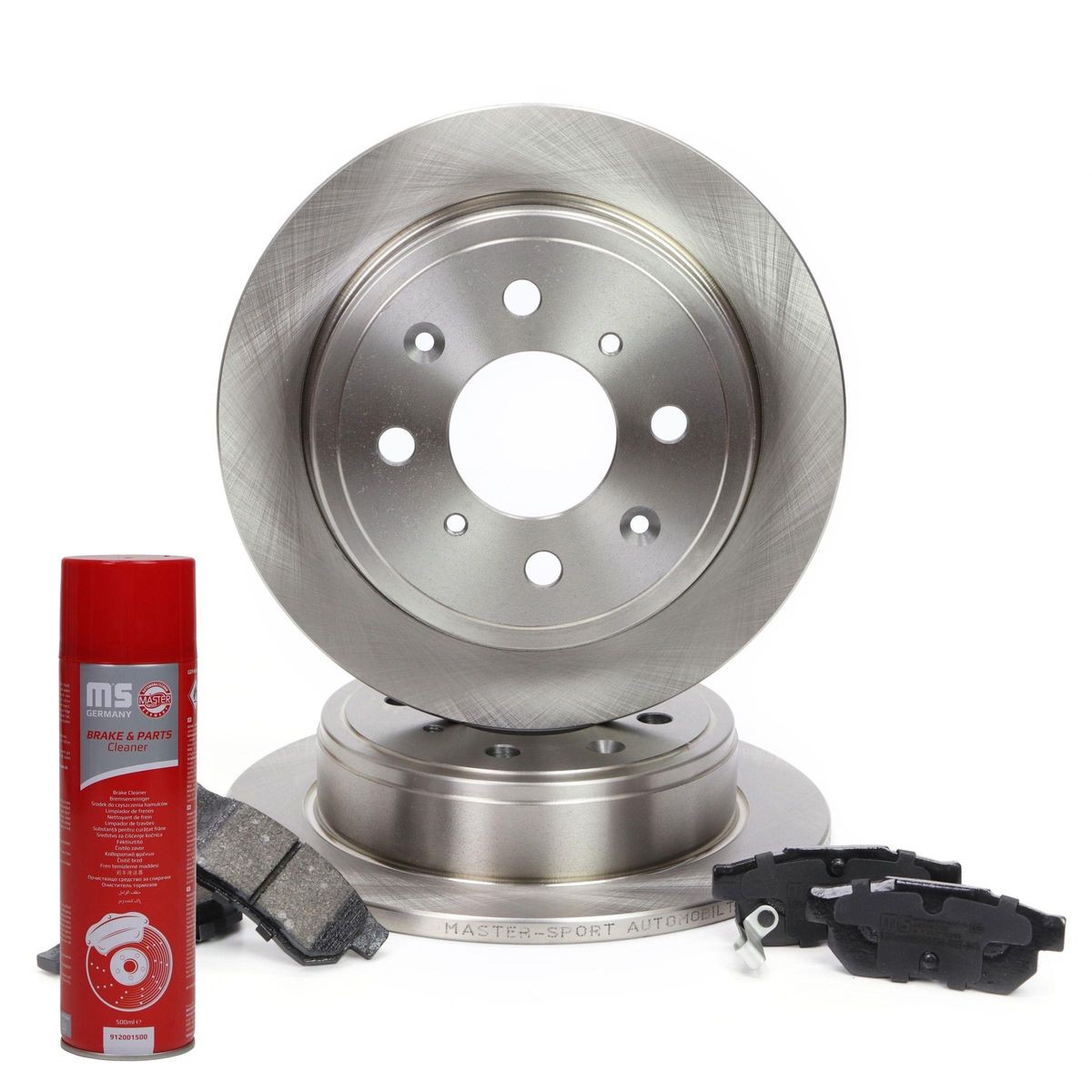 MASTER-SPORT Brake discs and pads set Article number: 201002120P cheaply
