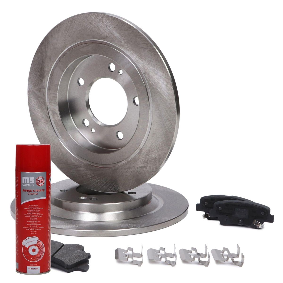 MASTER-SPORT Brake discs and pads set Article number: 201004000P cheaply