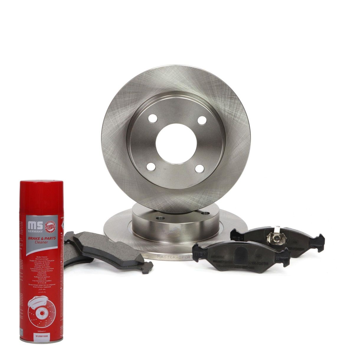 MASTER-SPORT Brake discs and pads set Article number: 201201410P cheaply