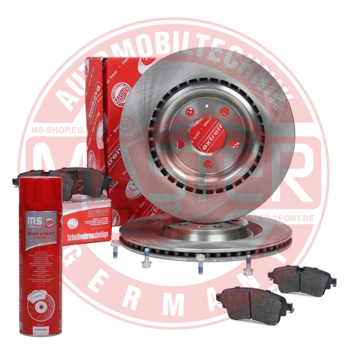 MASTER-SPORT Brake discs and pads set Article number: 202202721P cheaply