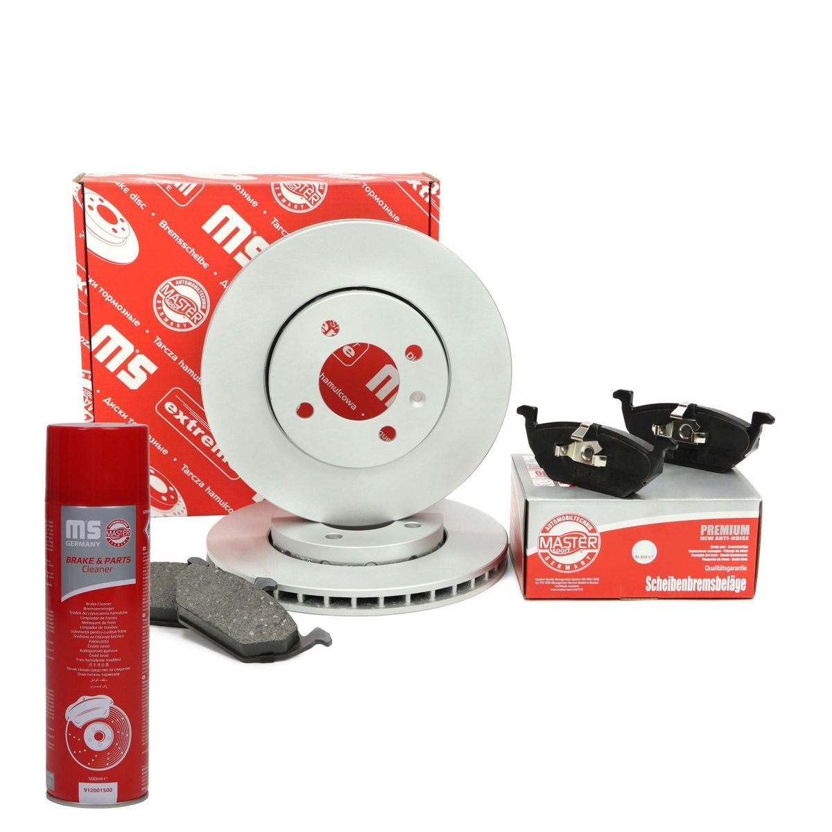 MASTER-SPORT Brake discs and pads set Article number: 202202810P cheaply
