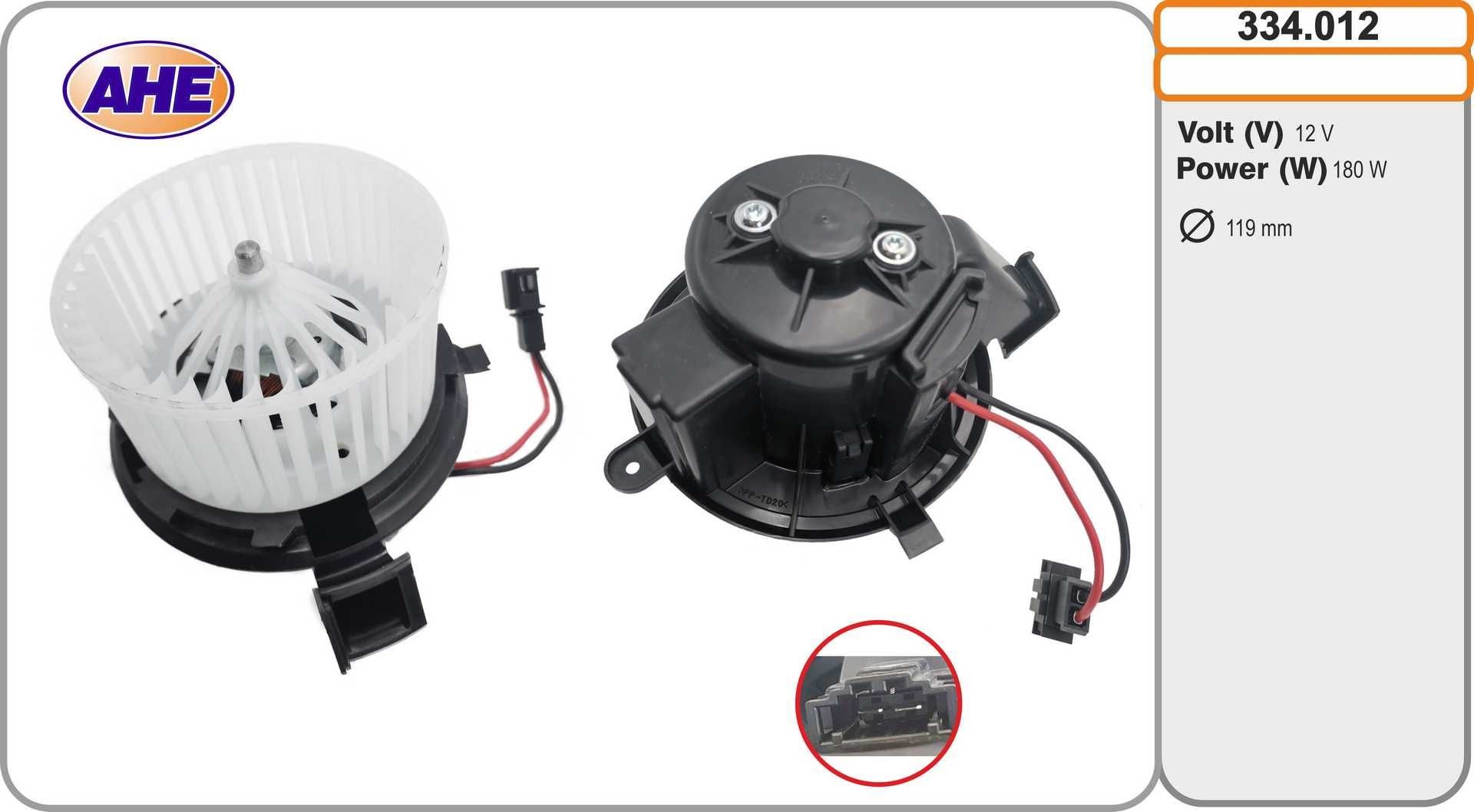 AHE Fan, radiator Article number: 334.012 cheaply