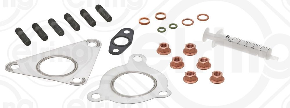 ELRING 715.340 Σετ τοποθέτησης, φορτιστής LAGUNA 1.9 dCi 92 PS Πετρέλαιο 2007