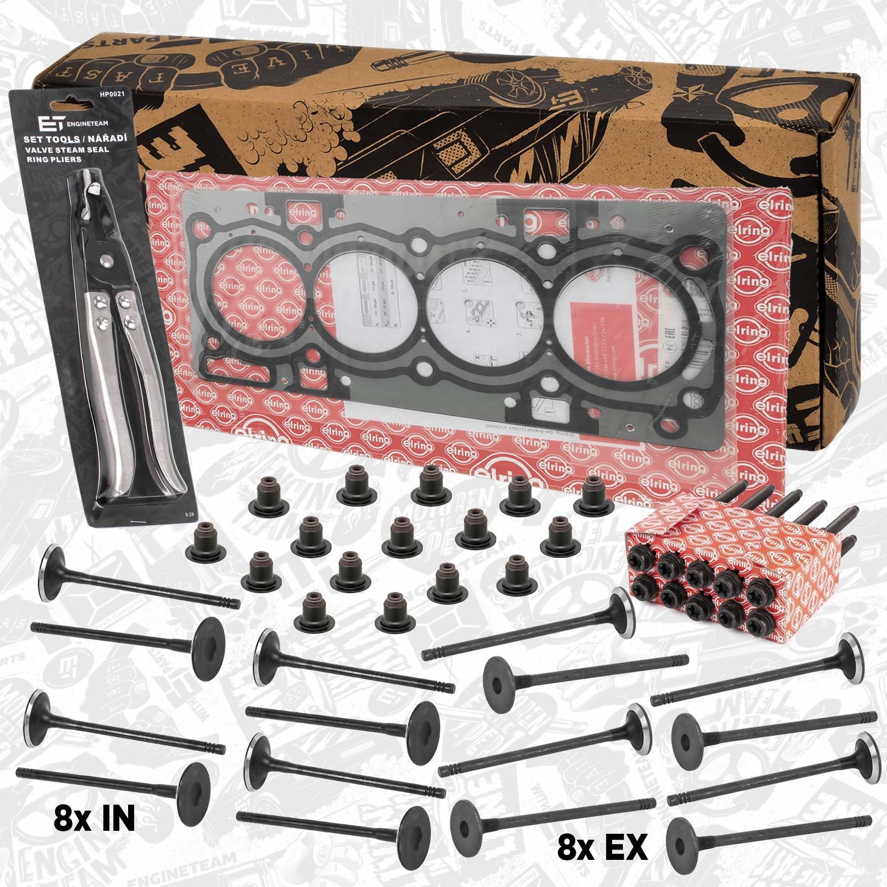 ET ENGINETEAM Valve unit, inlet/outlet valve Article number: VS0027VR2 cheaply