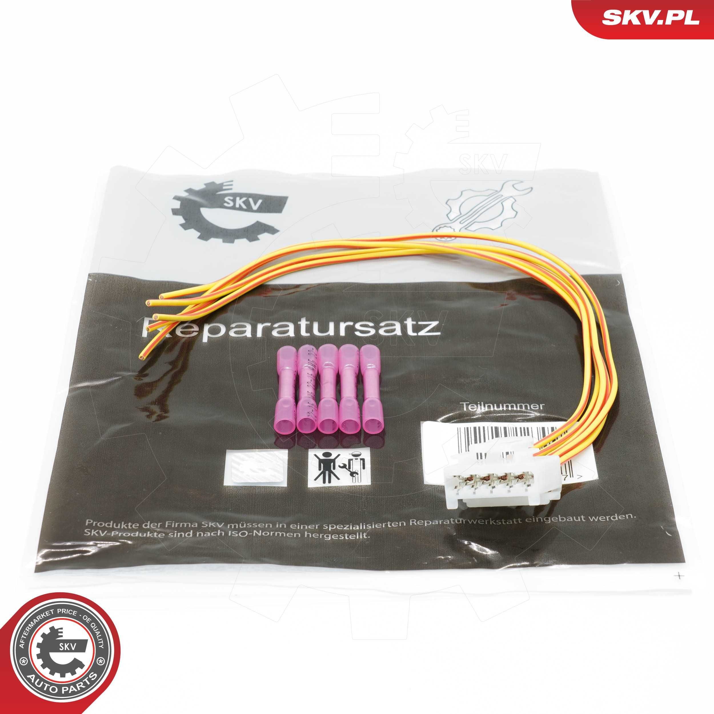 ESEN SKV 53SKV124 Paranduskomplekt, kaablikomplekt PUNTO 1.3 JTD Multijet (199.AYR1A, 199.BYR1A) 90 HP Diisel