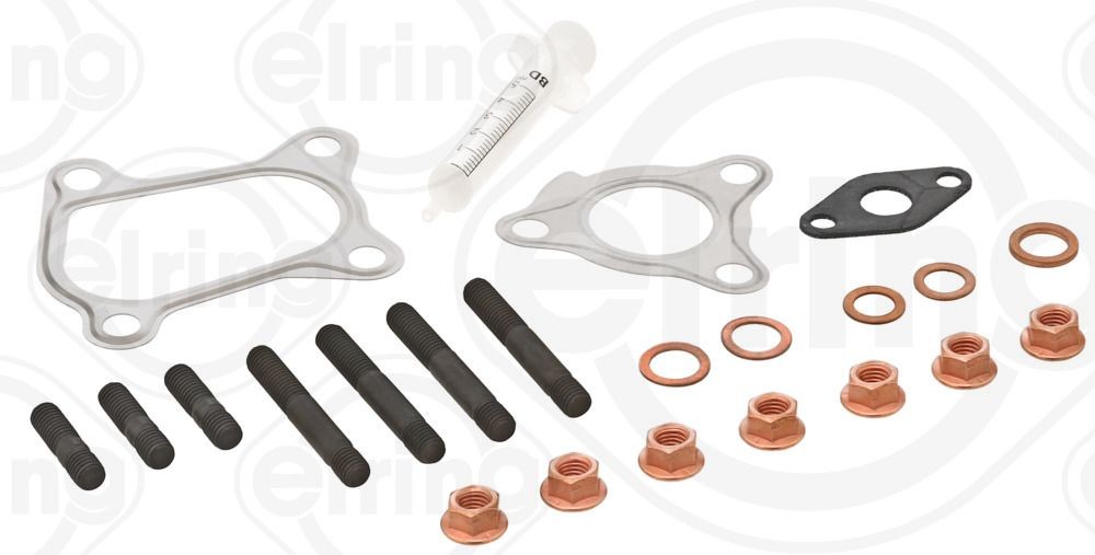 ELRING 736.930 Mounting Kit, charger CORSA 1.7 DTI 16V (F08, F68) 75 PS Diesel 2006