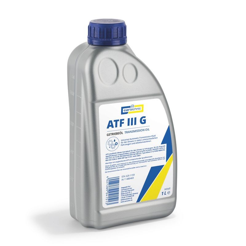 CARTECHNIC Automatic transmission fluid Article number: 40 27289 04151 3 cheaply