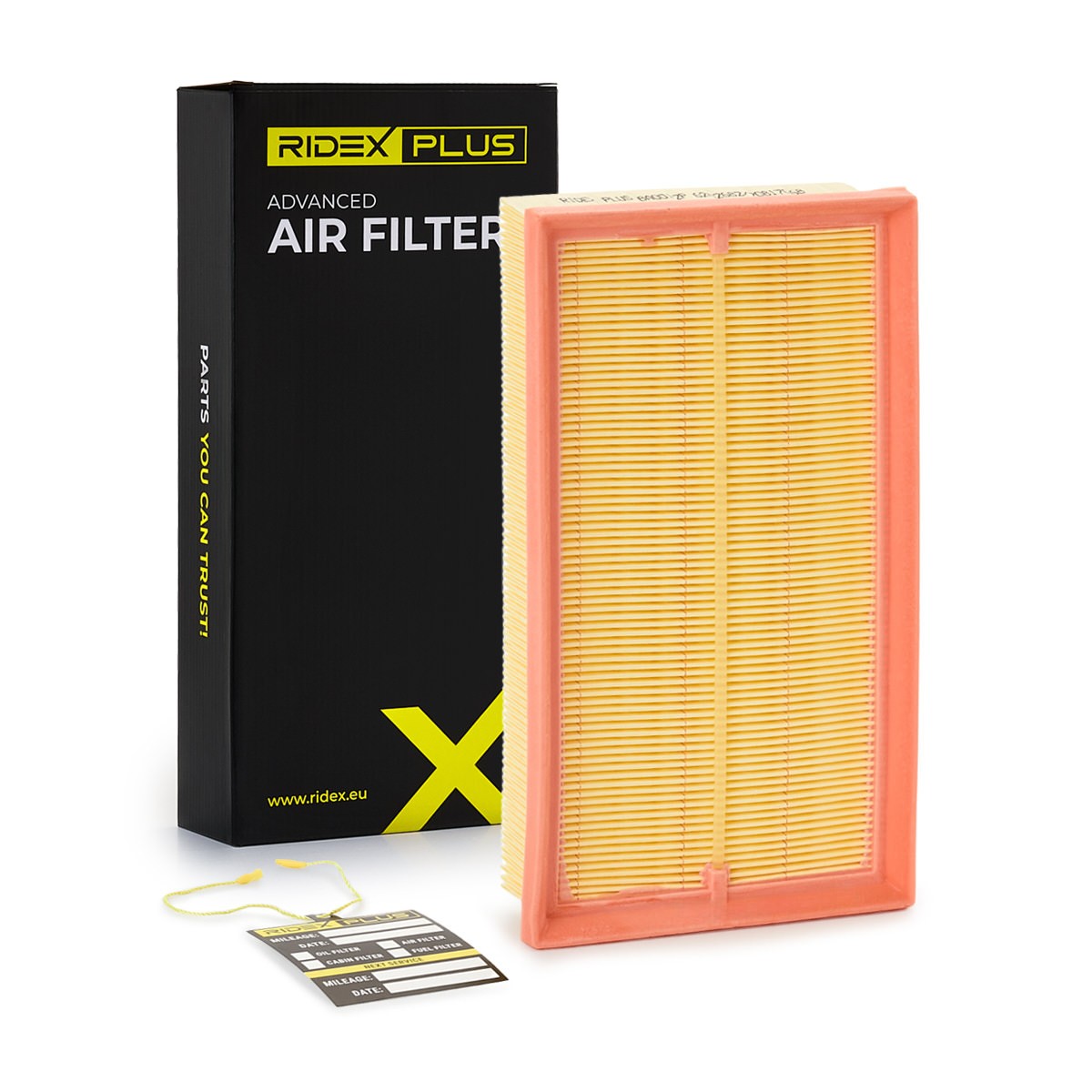 RIDEX PLUS Luftfilter Varenummer: 8A0012P billige
