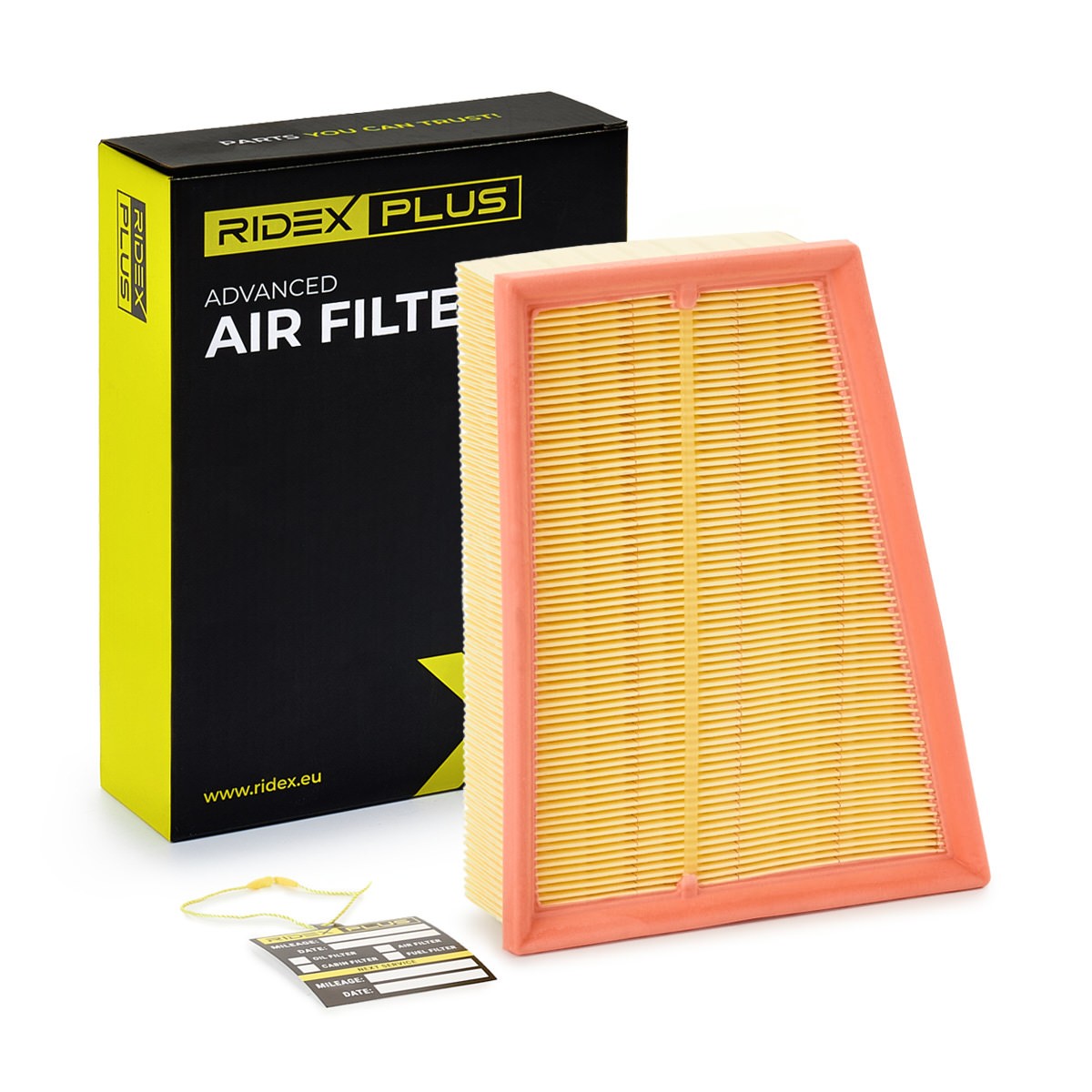RIDEX PLUS Luftfilter Varenummer: 8A0033P billige