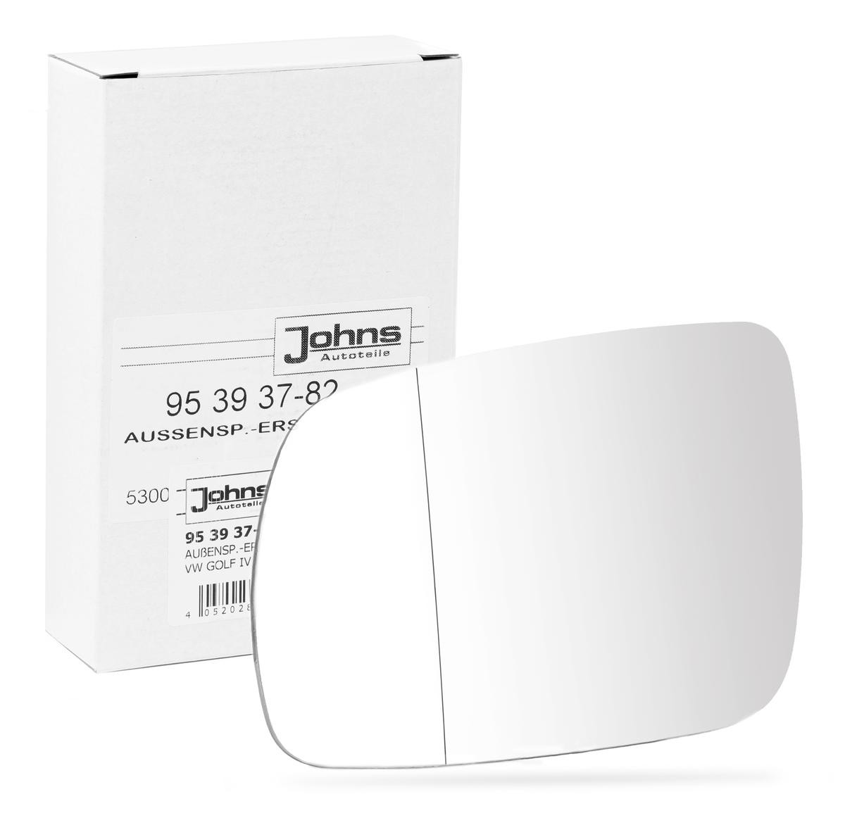JOHNS Mirror Glass, outside mirror Article number: 95 39 37-82 cheaply