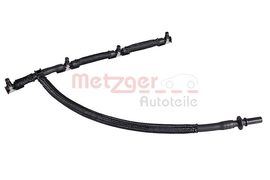 METZGER Hose, fuel overflow Article number: 0840163 cheaply