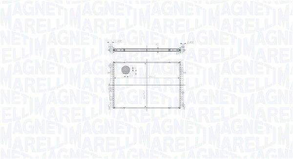 MAGNETI MARELLI Radiaator, mootorijahutus Artikli number: 350213217400 soodsalt