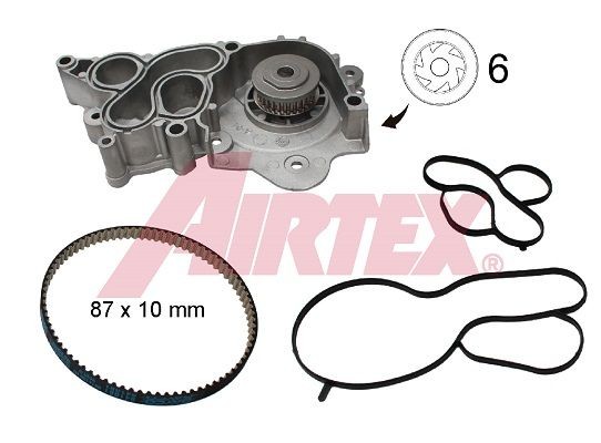 AIRTEX Water pump and timing belt kit Article number: WPK-199502 cheaply