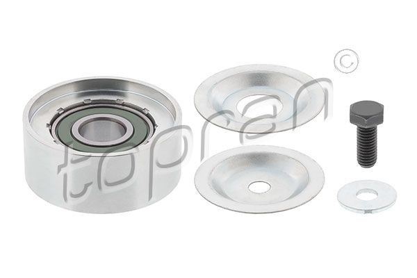 TOPRAN Deflection / Guide Pulley, v-ribbed belt Article number: 702 452 cheaply