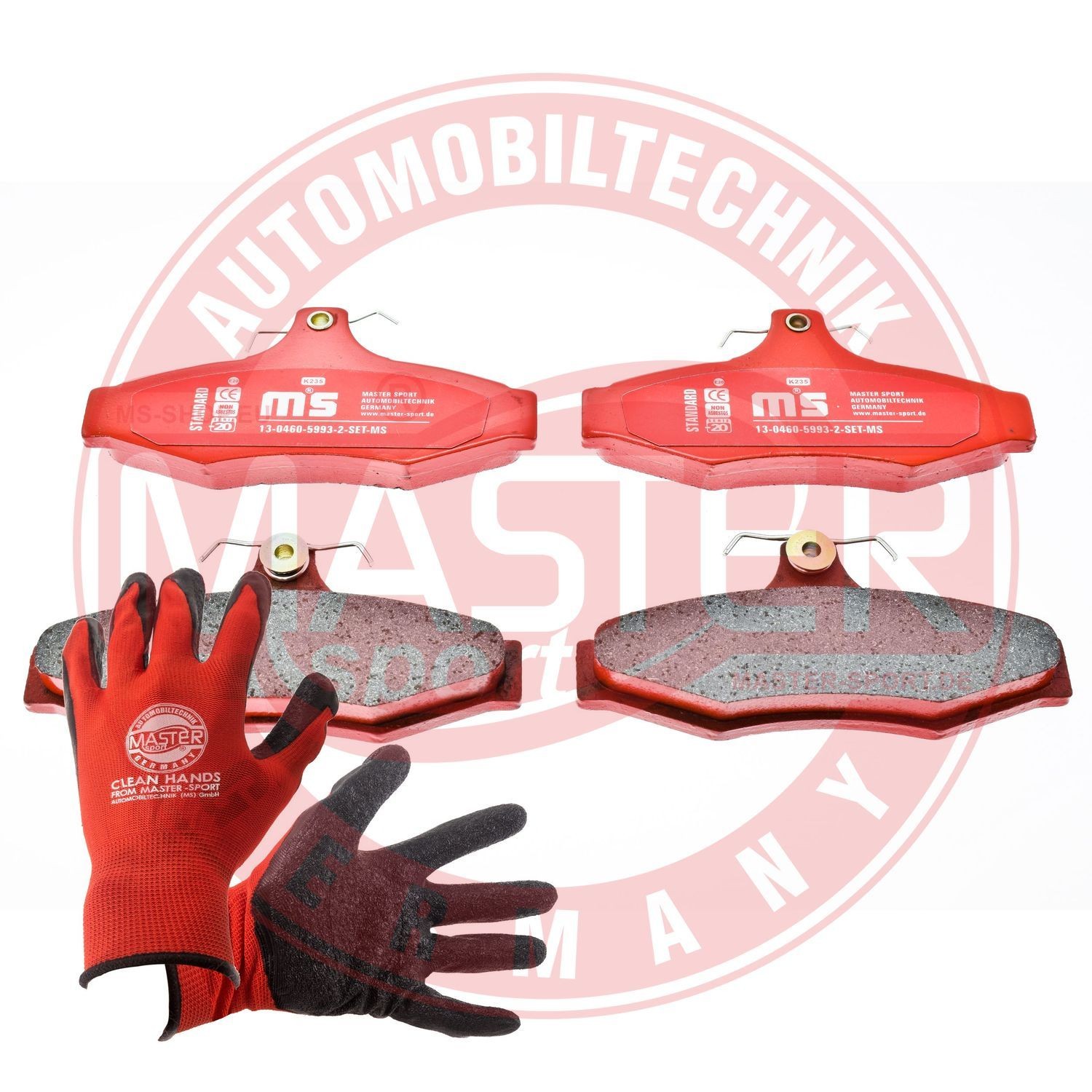 MASTER-SPORT Brake pad set Article number: 13046059932-SET-MSP cheaply