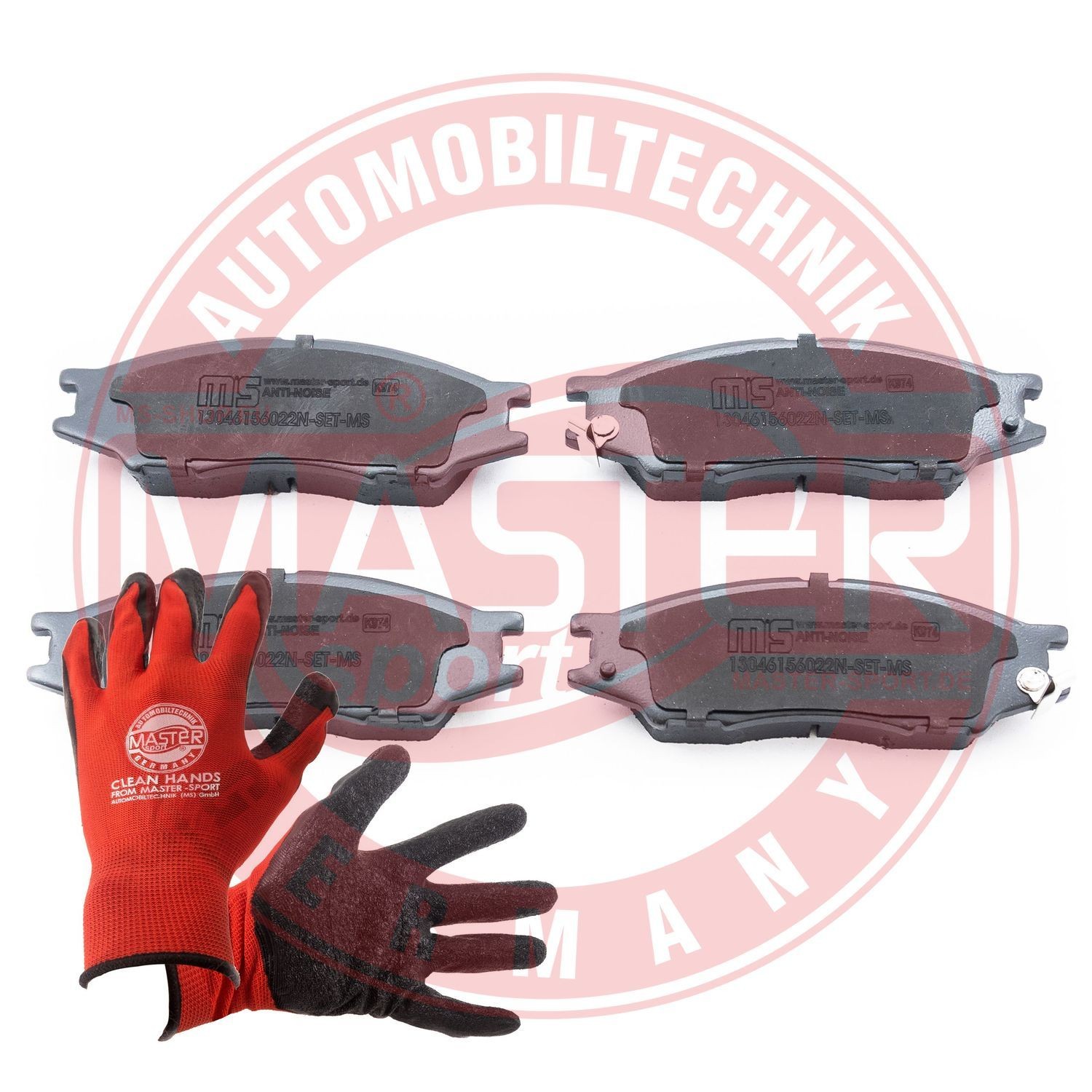 MASTER-SPORT Brake pad set Article number: 13046156022N-SET-MSP cheaply