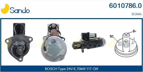 SANDO Alternator Article number: 2015A94.0 cheaply