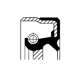 CORTECO Shaft Seal, differential Article number: 01025661B cheaply
