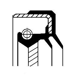 CORTECO Shaft Seal, differential Article number: 01026326B cheaply