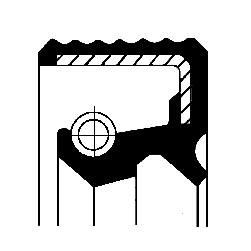 CORTECO Shaft Seal, manual transmission Article number: 01029667B cheaply