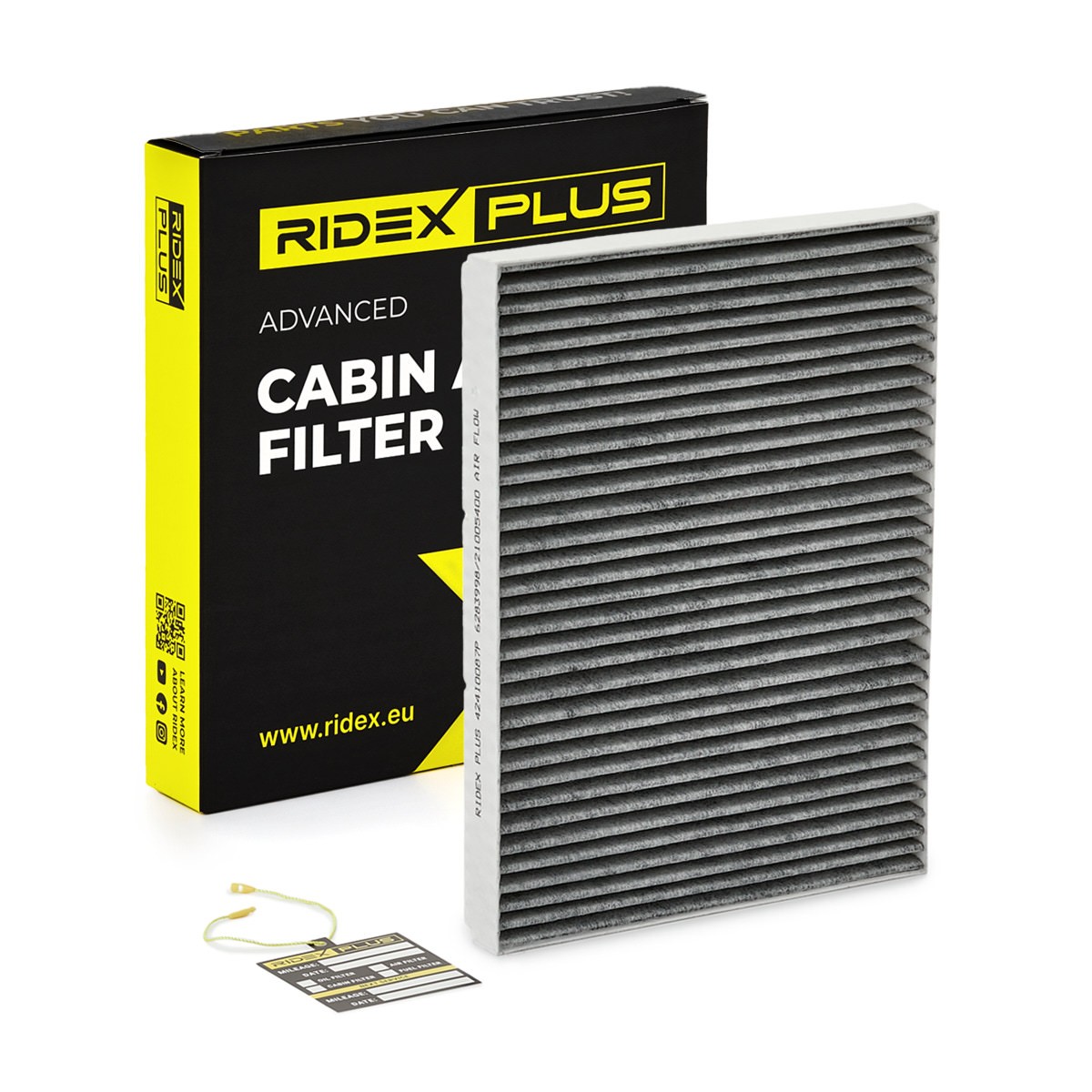 RIDEX PLUS Pollen filter Article number: 424I0087P cheaply