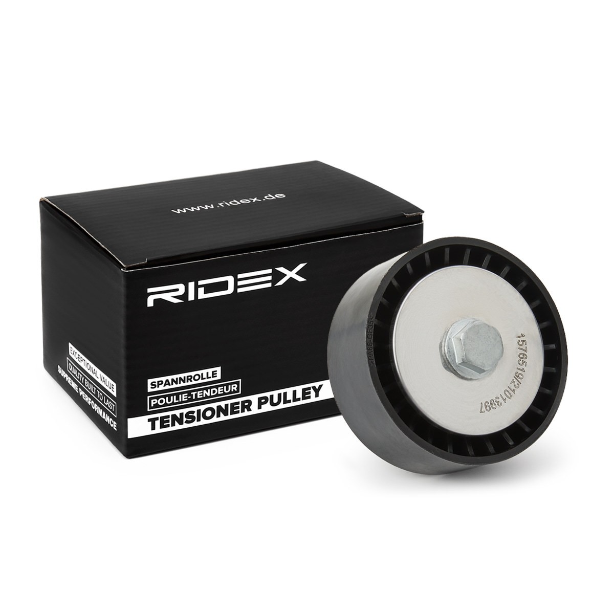 RIDEX Tensioner pulley Article number: 310T0744 cheaply