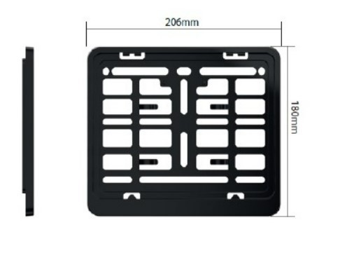 ARGO DACAR MOTORBIKE Nummerpladeholder GOLF 1.4 TSI 160 HK Benzin 2009