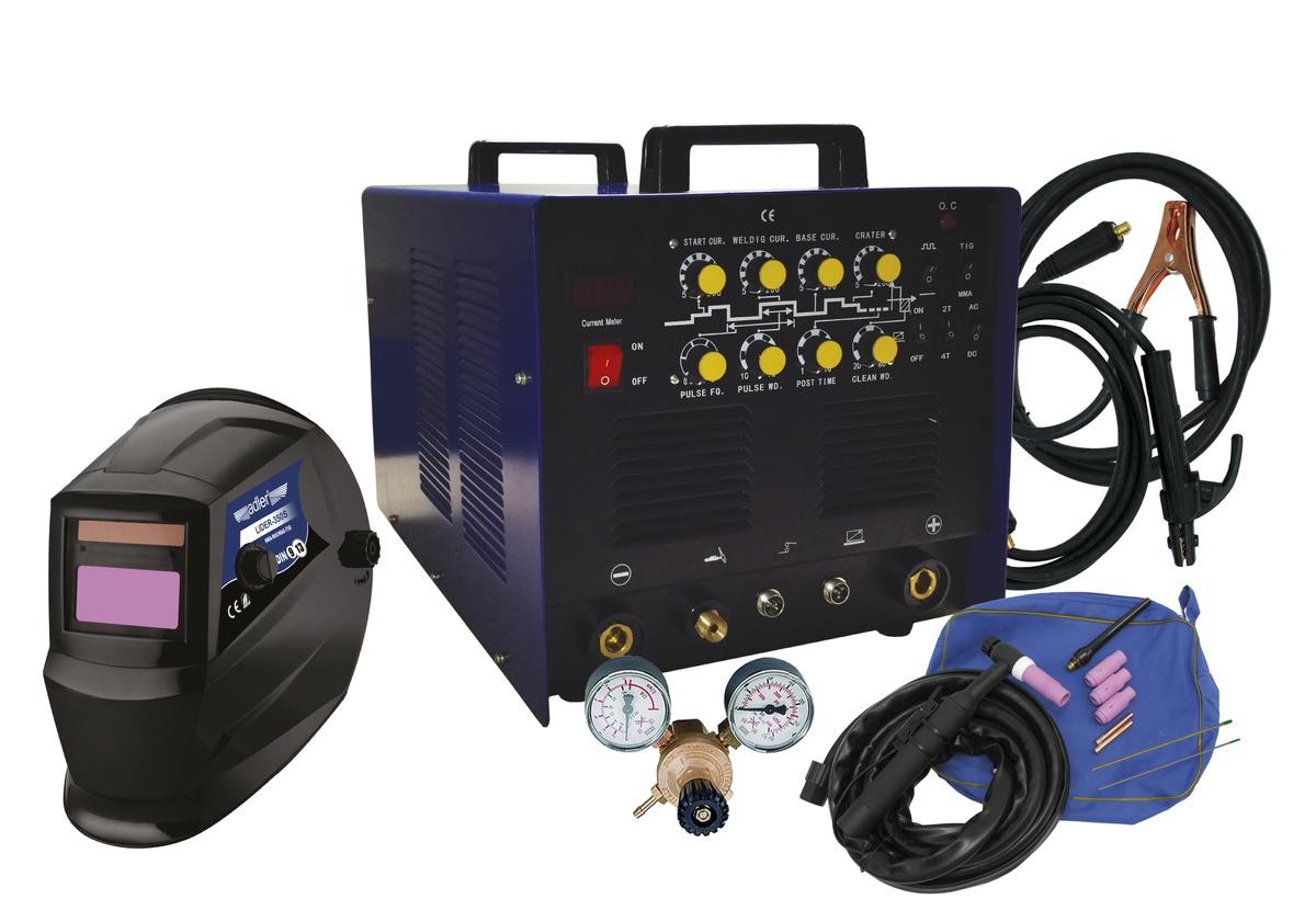 ADLER Fusion Welding Machine ADLER TIG AC/DC-200 PULSE Article number: 520.200/1 cheaply