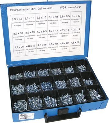 Dresselhaus Screws Assortment Article number: 4499/000/06 8532 cheaply