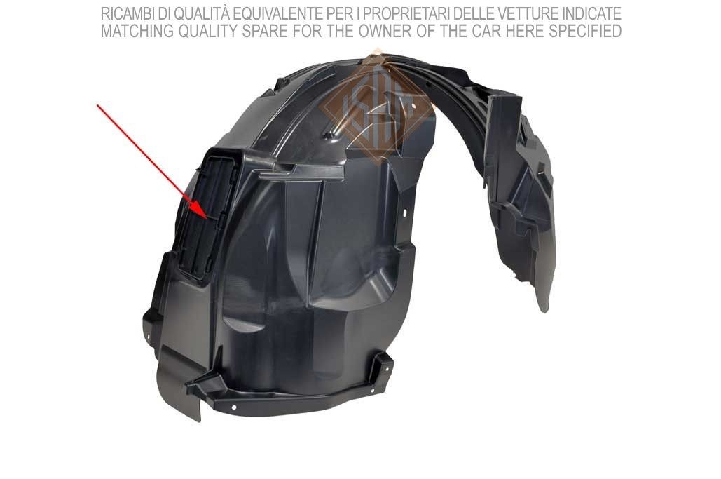 ISAM Wheel arch liner Article number: 0156611 cheaply