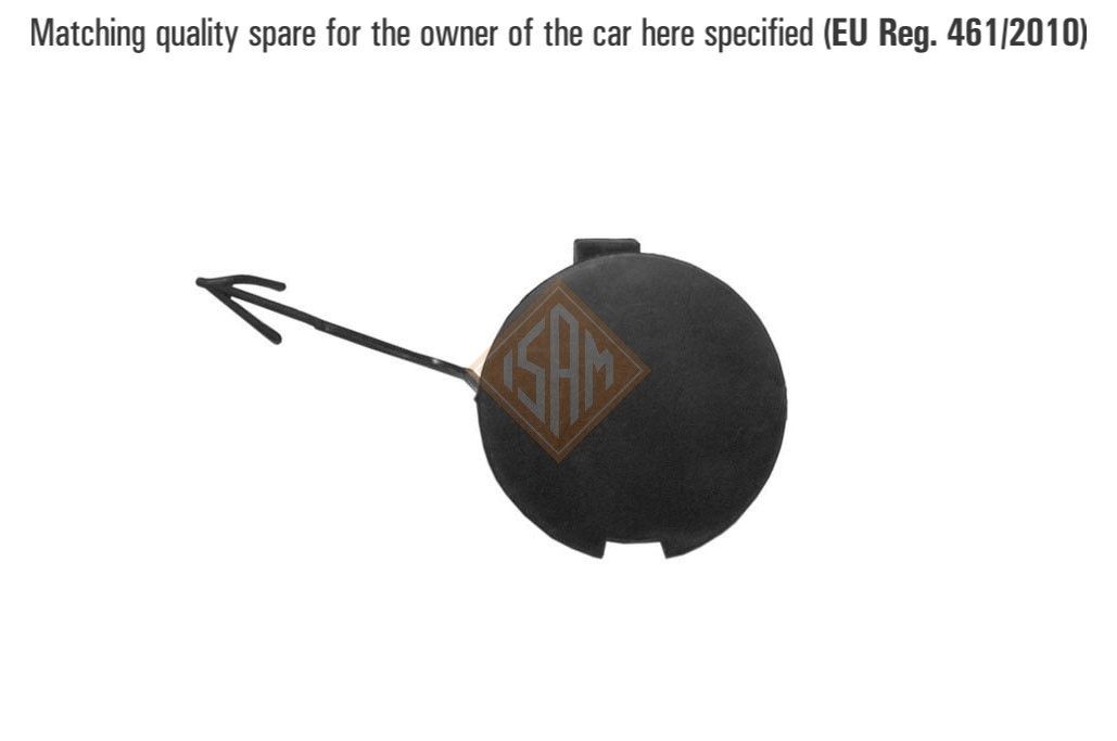 ISAM 0408811 Bumper Cover, towing device YPSILON 1.3 D Multijet (843.AXF11, 843.AXF1A, 843.AXM11,... 75 PS Diesel 2011